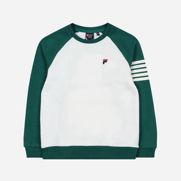 Sudaderas Fila Niños Verde / Blancas - B - España 207916VRL